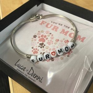 Fur mom bracelet.